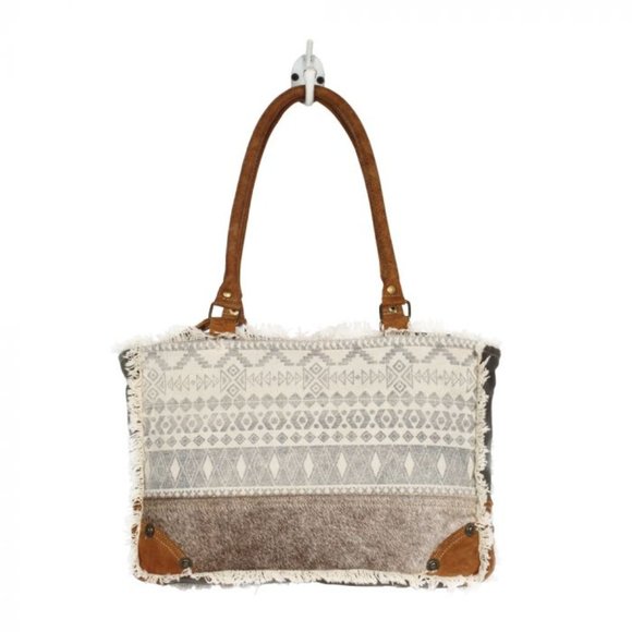 Handbags - NEW Hairon Botton Canvas Small Tote Bag